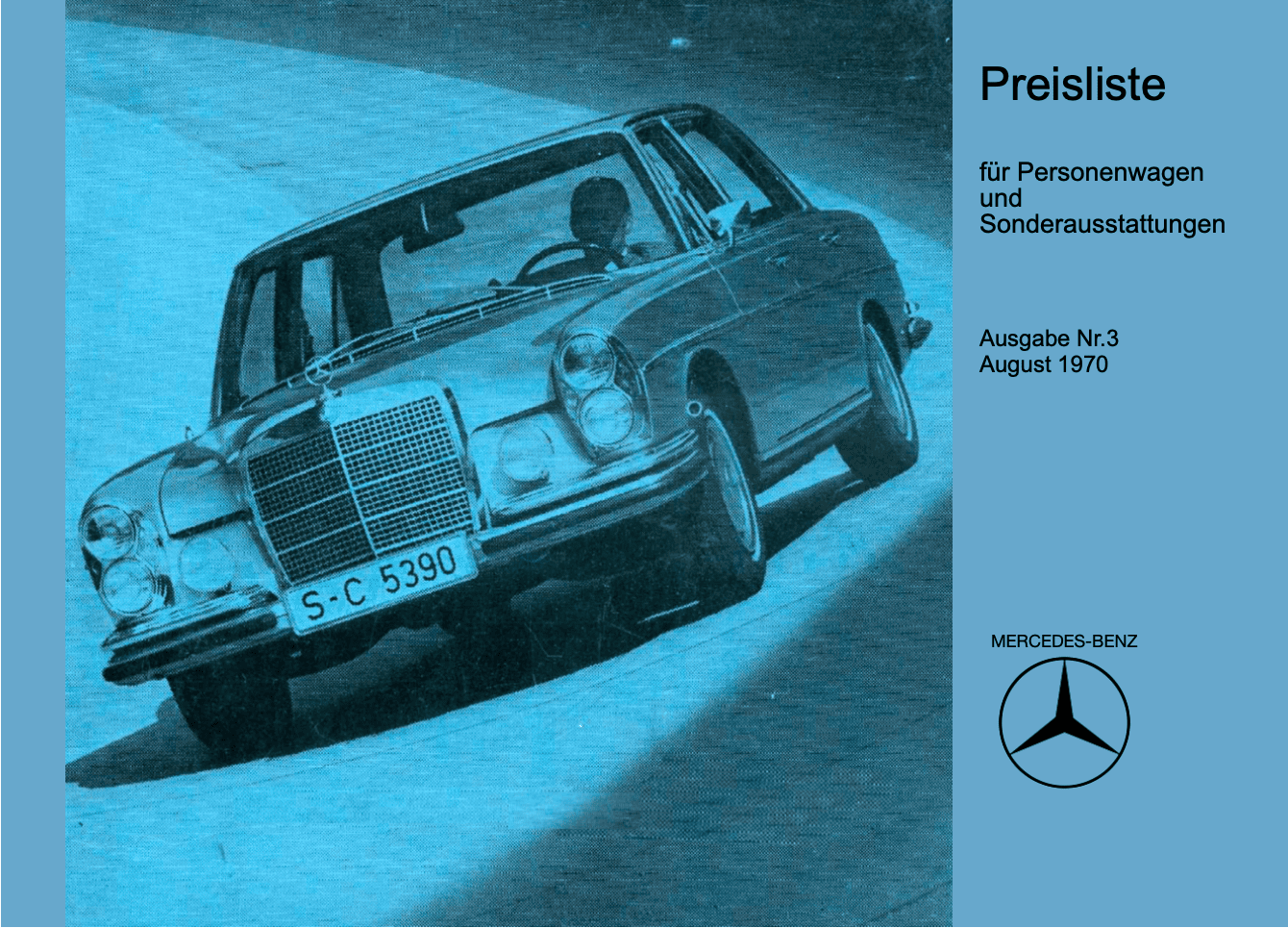 Preisliste ab 01/1972