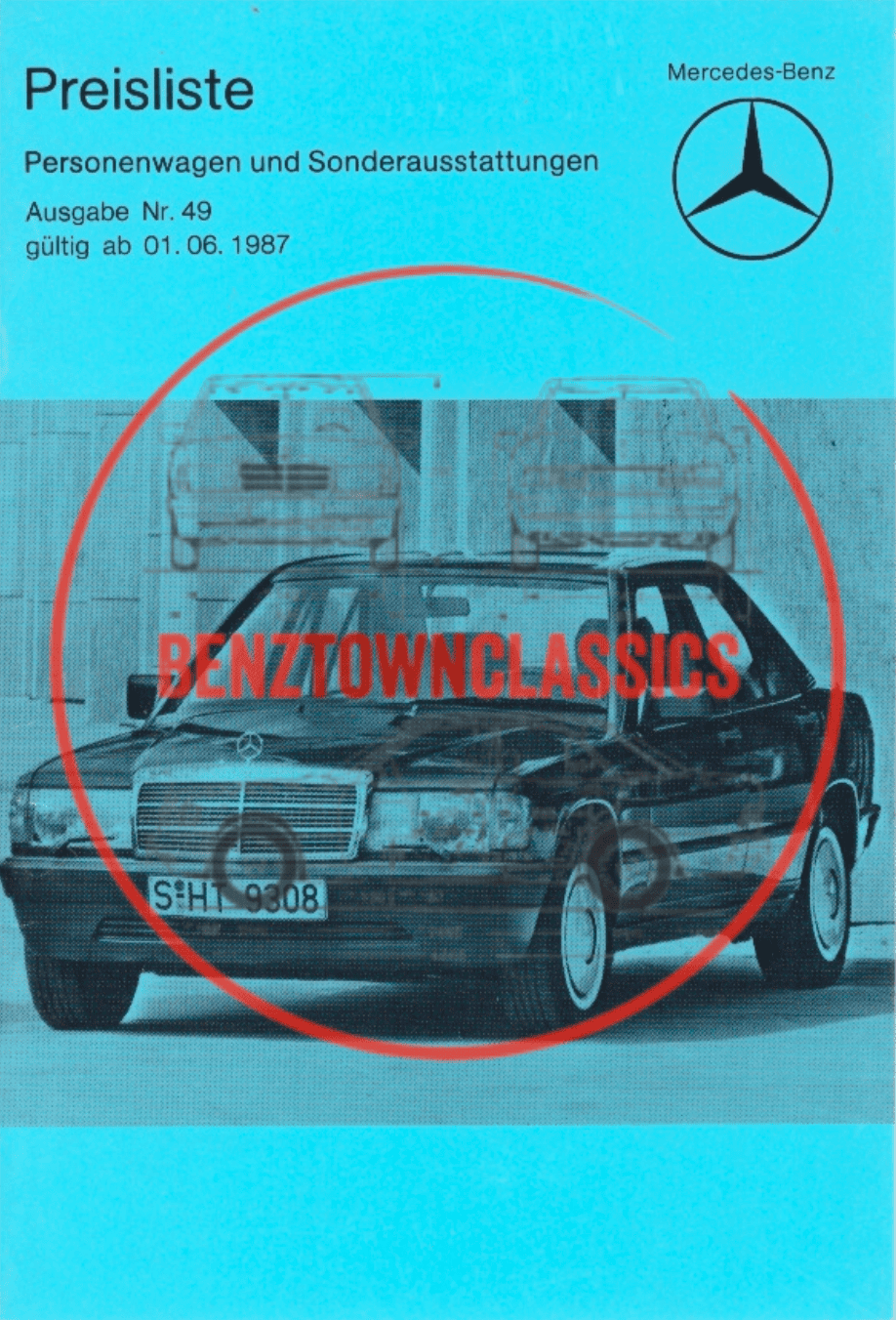 Preisliste ab 06/1987