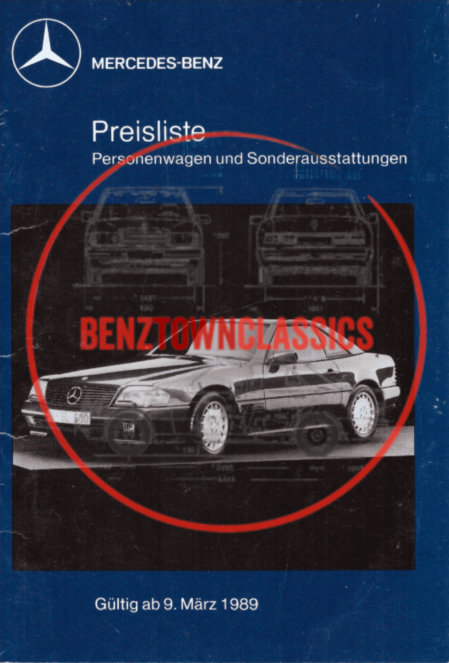 Preisliste ab 03/1989