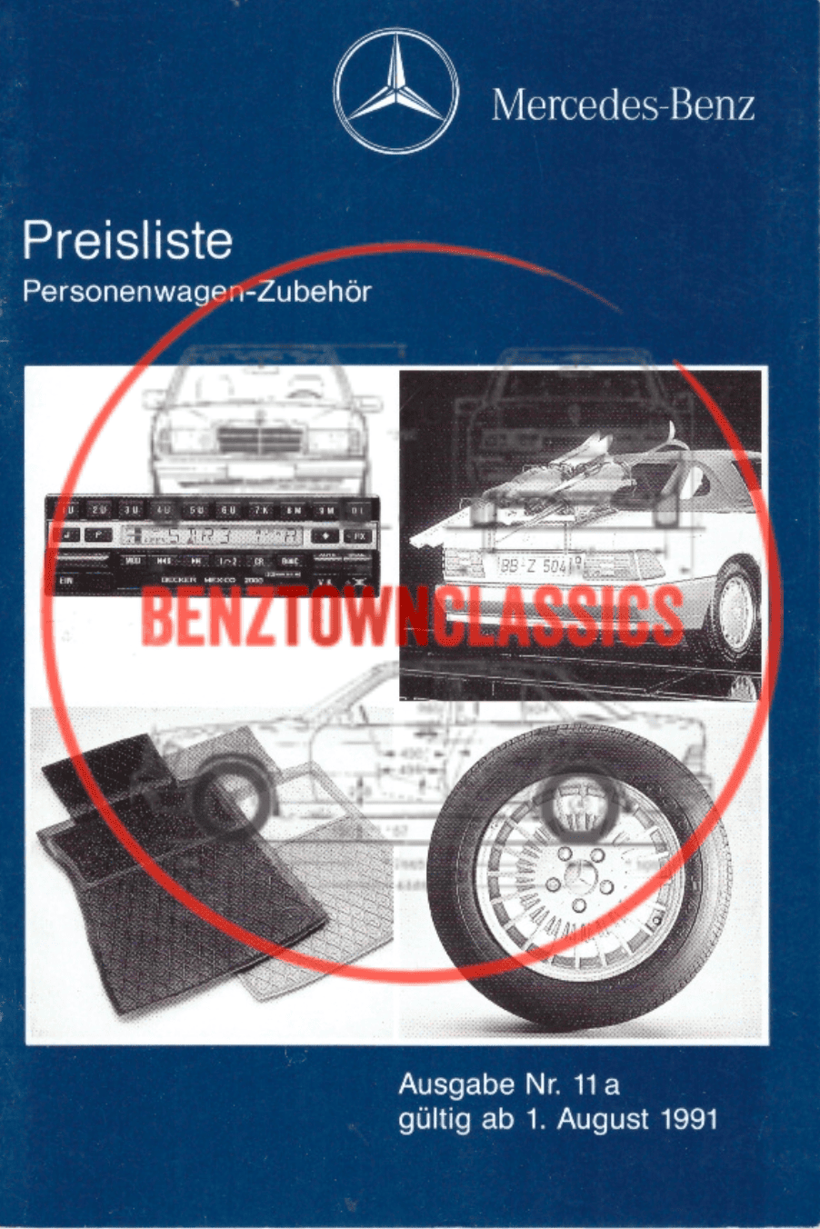 Preisliste ab 08/1991